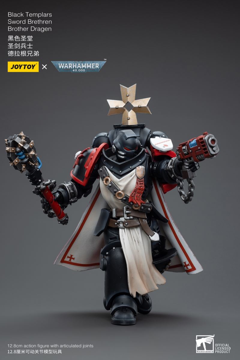 Chaos Terminator Garchakvash / Black Templar Dragan/Lombast 1/18