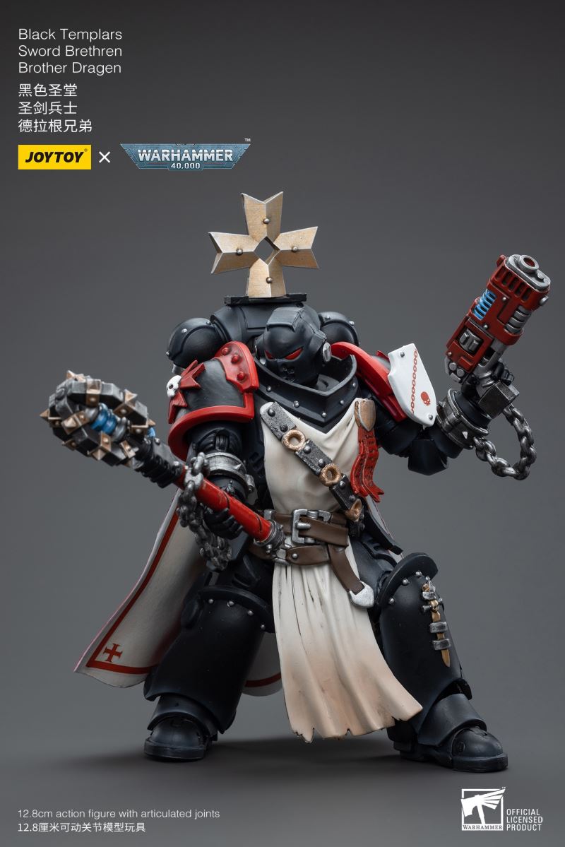 Chaos Terminator Garchakvash / Black Templar Dragan/Lombast 1/18