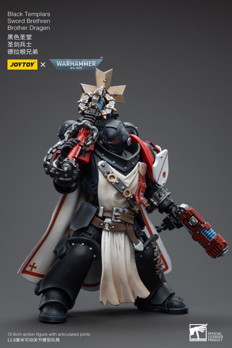 Chaos Terminator Garchakvash / Black Templar Dragan/Lombast 1/18