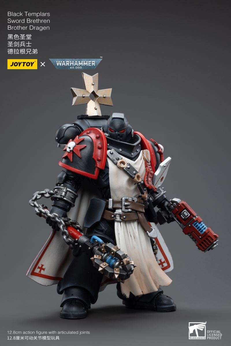 Chaos Terminator Garchakvash / Black Templar Dragan/Lombast 1/18