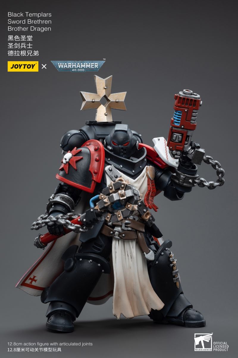 Chaos Terminator Garchakvash / Black Templar Dragan/Lombast 1/18
