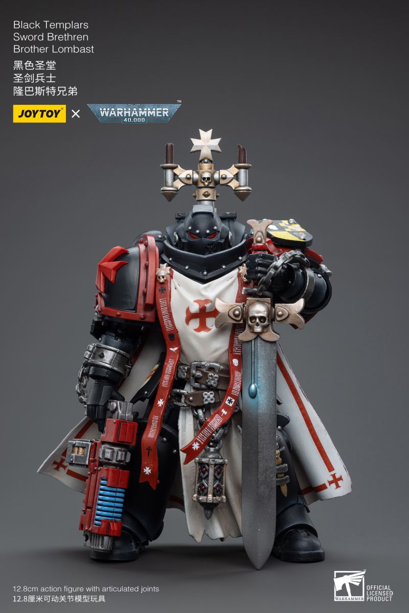 Chaos Terminator Garchakvash / Black Templar Dragan/Lombast 1/18