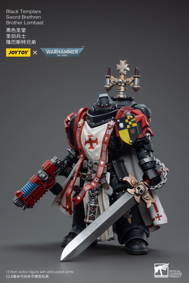 Chaos Terminator Garchakvash / Black Templar Dragan/Lombast 1/18
