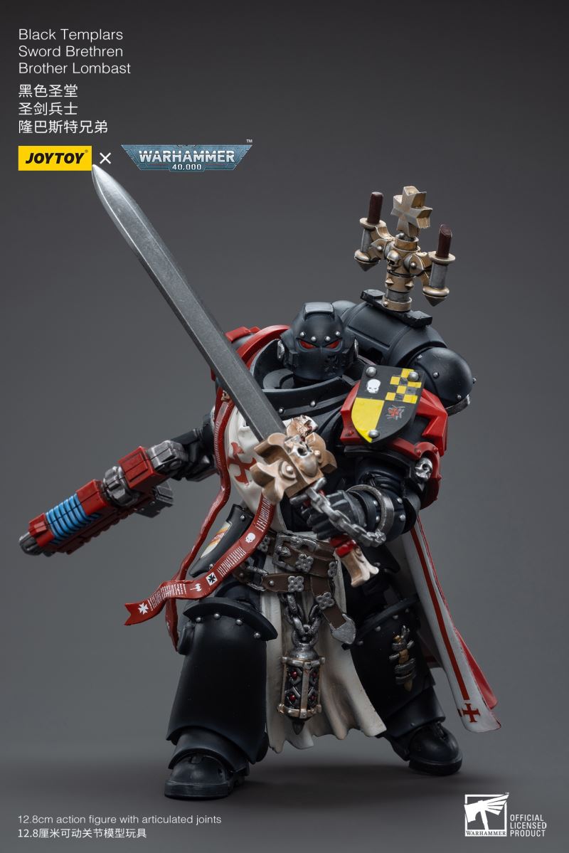 Chaos Terminator Garchakvash / Black Templar Dragan/Lombast 1/18