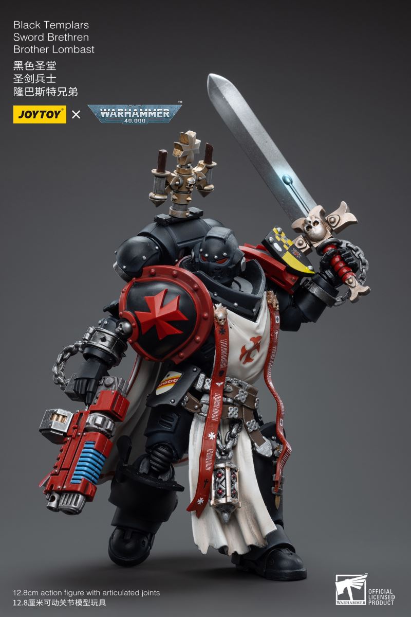 Chaos Terminator Garchakvash / Black Templar Dragan/Lombast 1/18