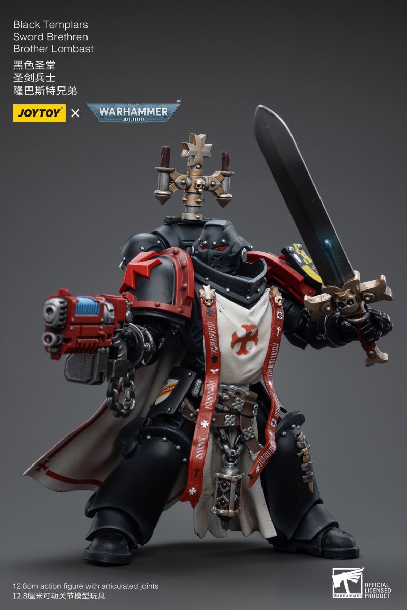 Chaos Terminator Garchakvash / Black Templar Dragan/Lombast 1/18
