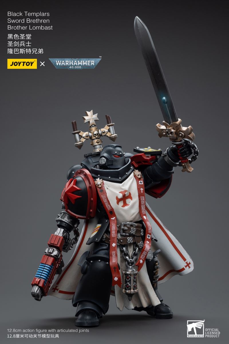 Chaos Terminator Garchakvash / Black Templar Dragan/Lombast 1/18