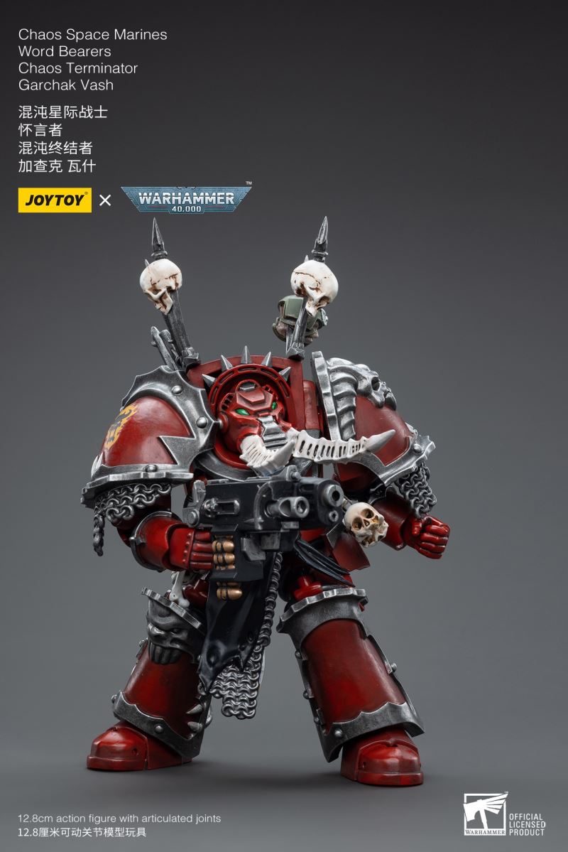 Chaos Terminator Garchakvash / Black Templar Dragan/Lombast 1/18