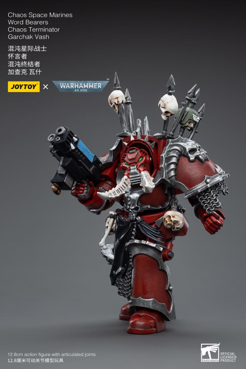 Chaos Terminator Garchakvash / Black Templar Dragan/Lombast 1/18