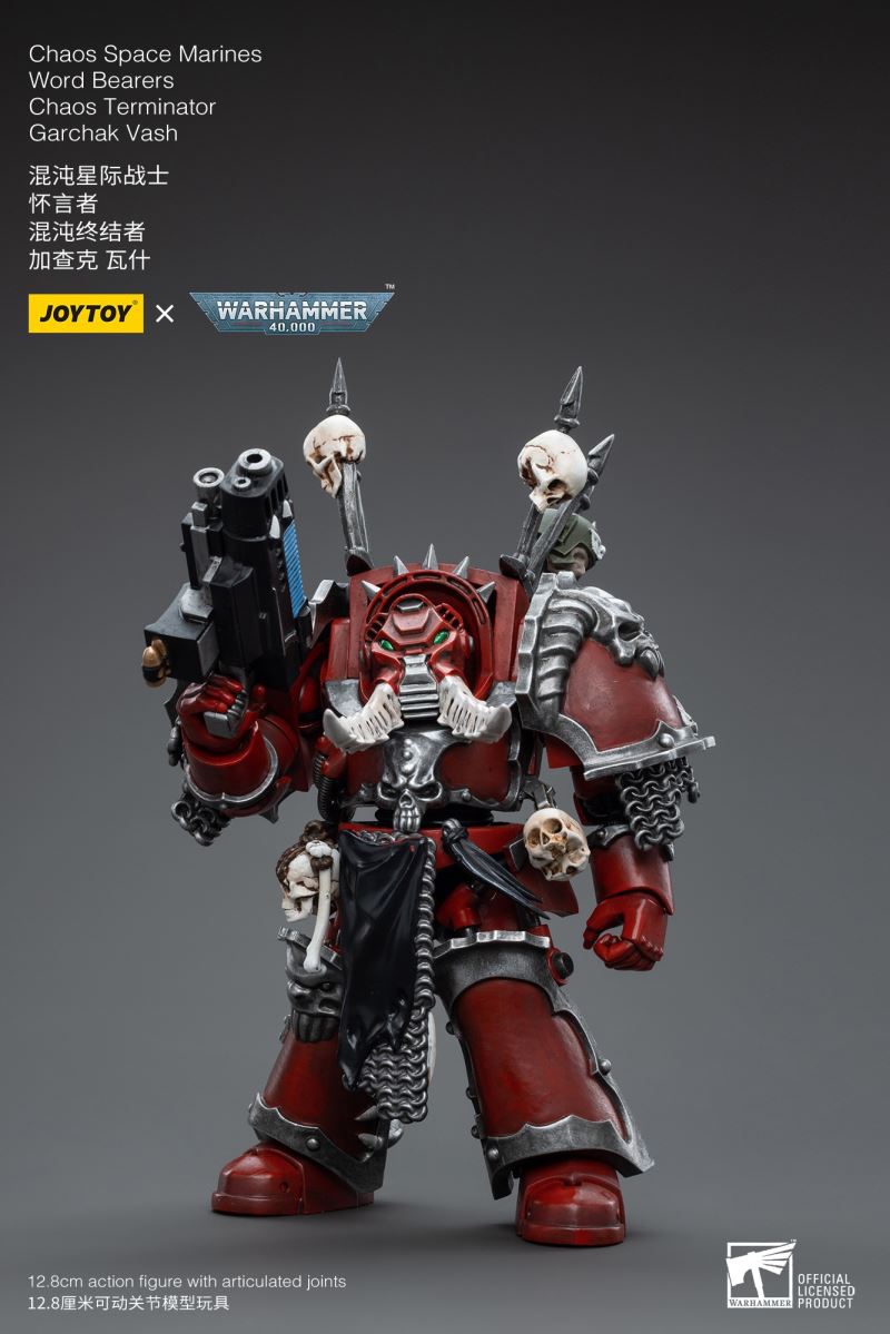 Chaos Terminator Garchakvash / Black Templar Dragan/Lombast 1/18