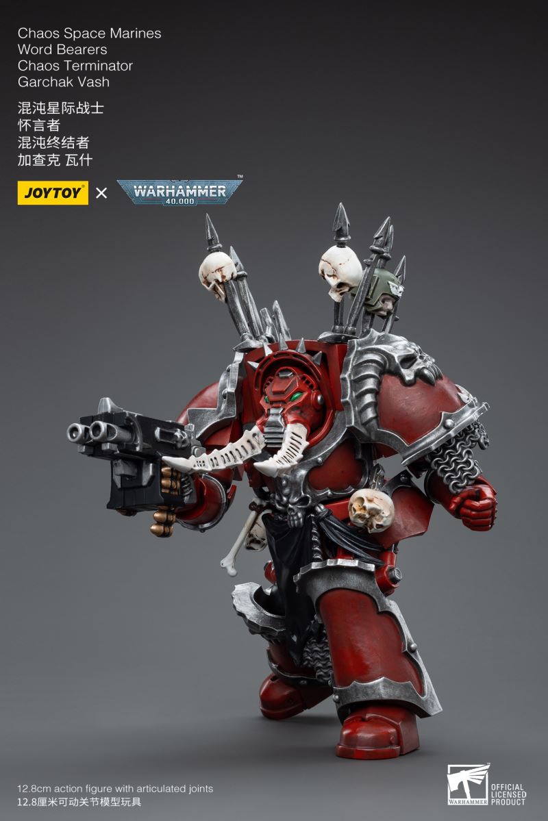 Chaos Terminator Garchakvash / Black Templar Dragan/Lombast 1/18
