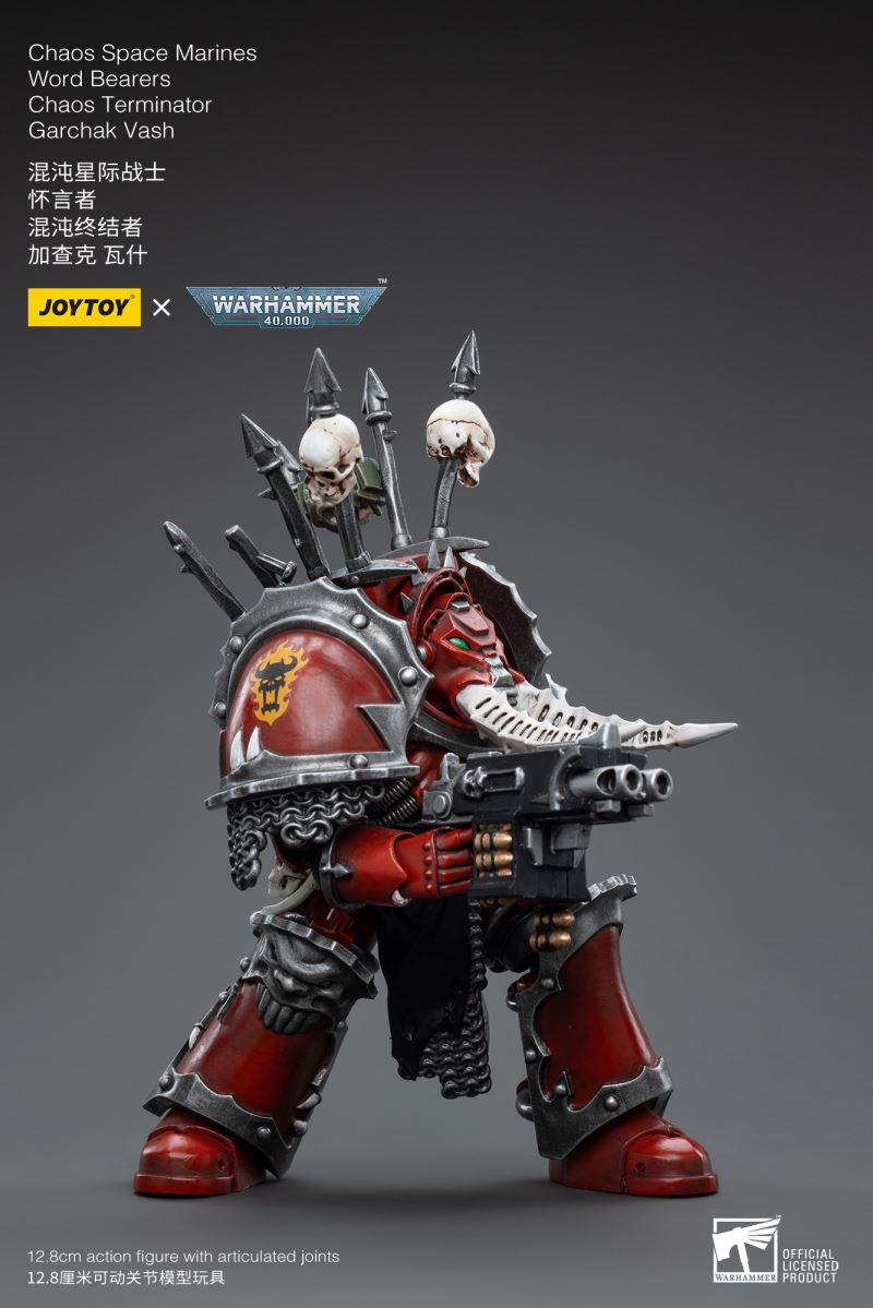 Chaos Terminator Garchakvash / Black Templar Dragan/Lombast 1/18