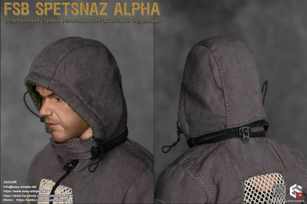 Russian Army FSB Spetsnaz ALPHA 10th Anniversary Model 1/6