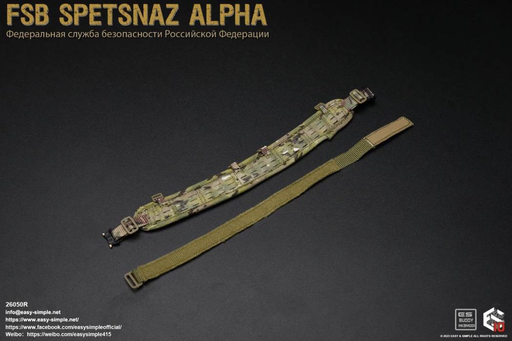 Russian Army FSB Spetsnaz ALPHA 10th Anniversary Model 1/6