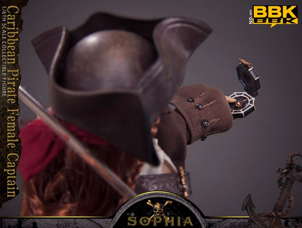 Pirates of the Caribbean female captain Sophia 1/6