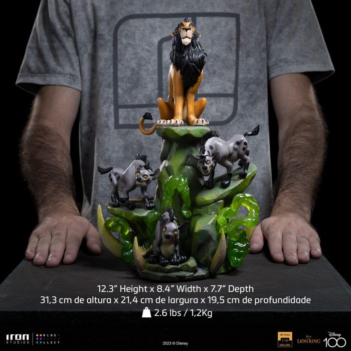 Scar – Disney 100 Years – The Lion King – Art Scale 1/10