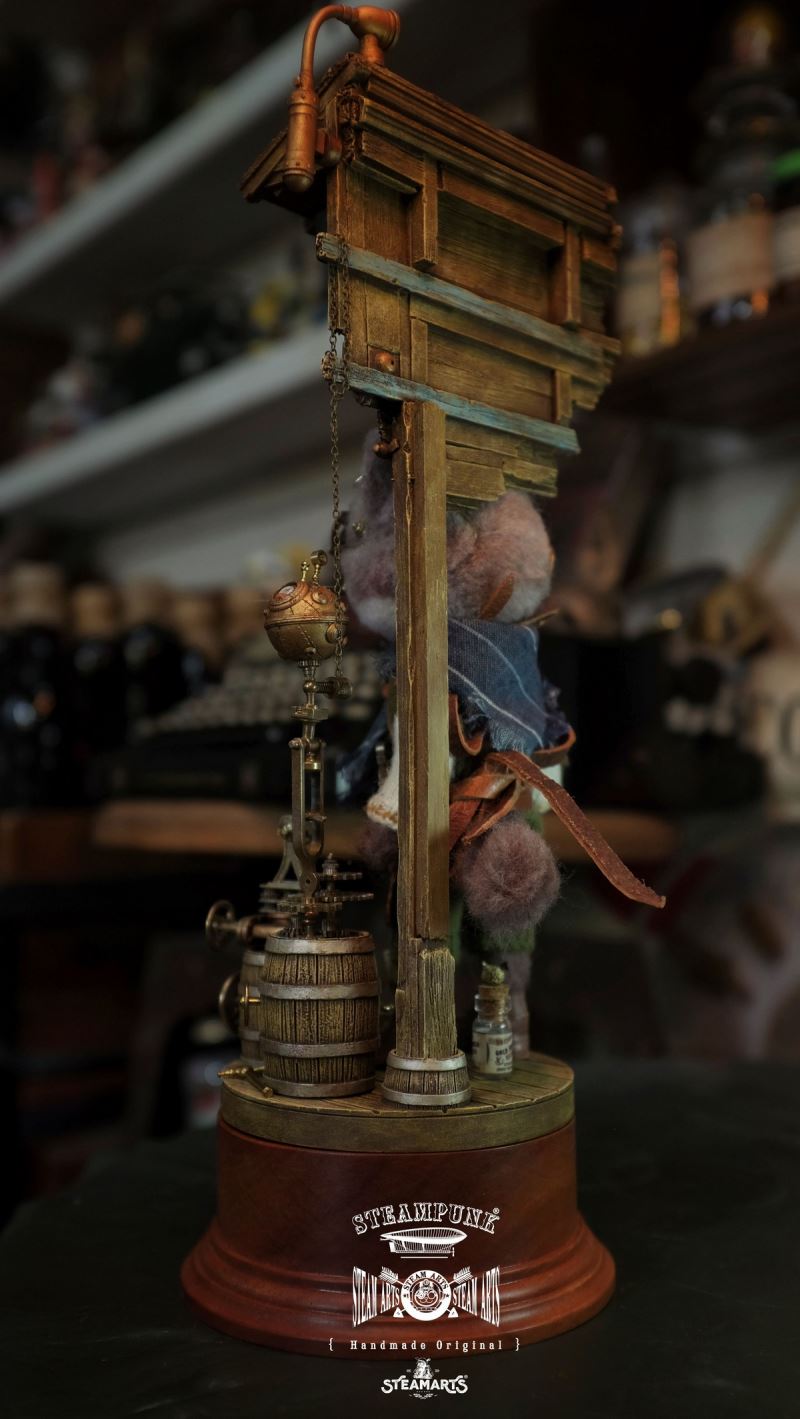 Mechanic No. 2 MR.BLUE Wool Felt Handmade