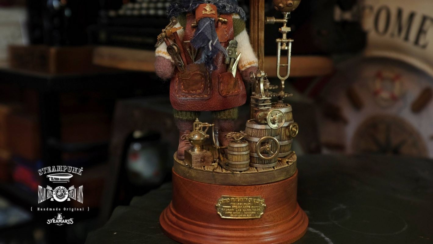 Mechanic No. 2 MR.BLUE Wool Felt Handmade