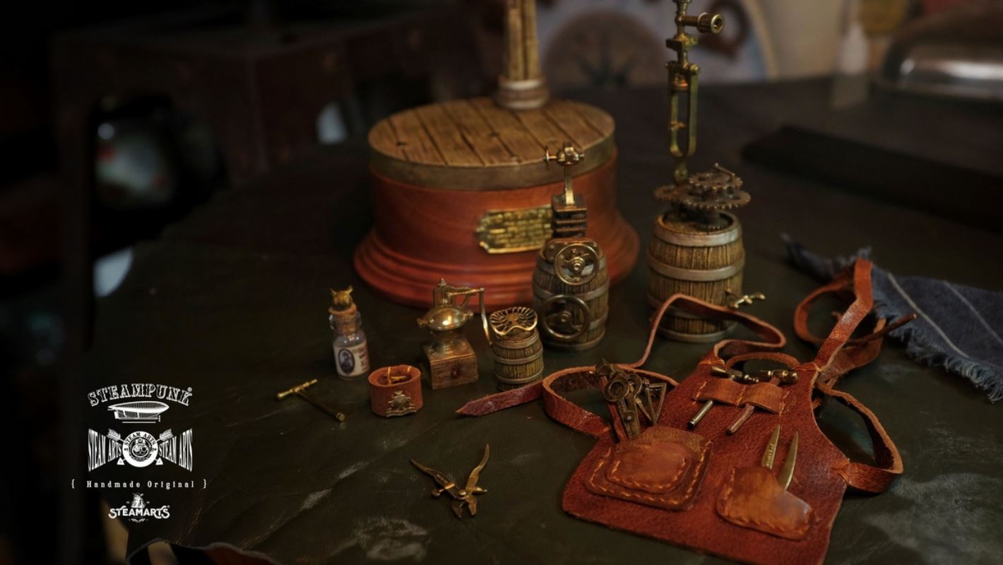 Mechanic No. 2 MR.BLUE Wool Felt Handmade