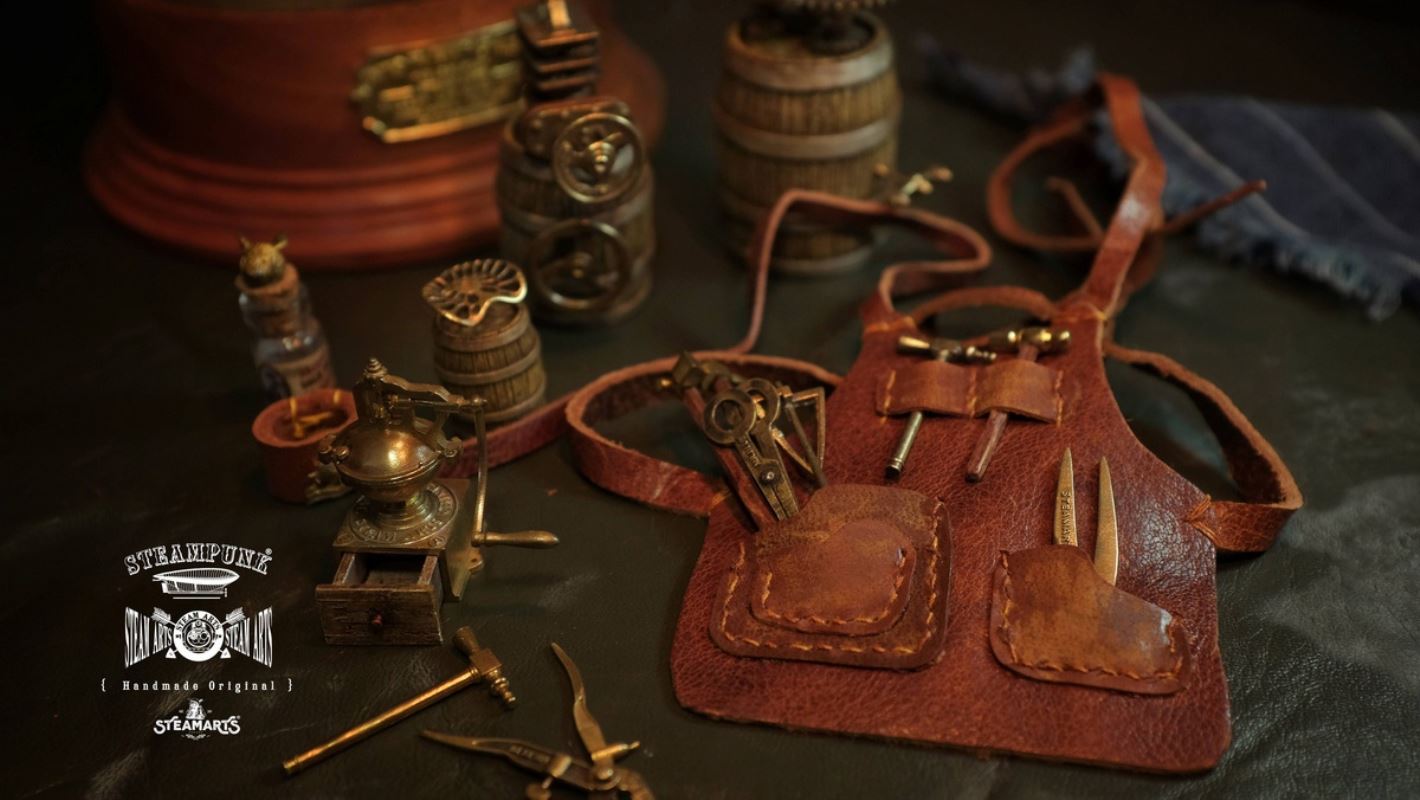 Mechanic No. 2 MR.BLUE Wool Felt Handmade