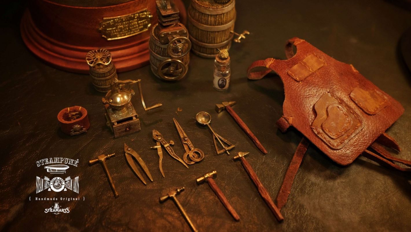 Mechanic No. 2 MR.BLUE Wool Felt Handmade