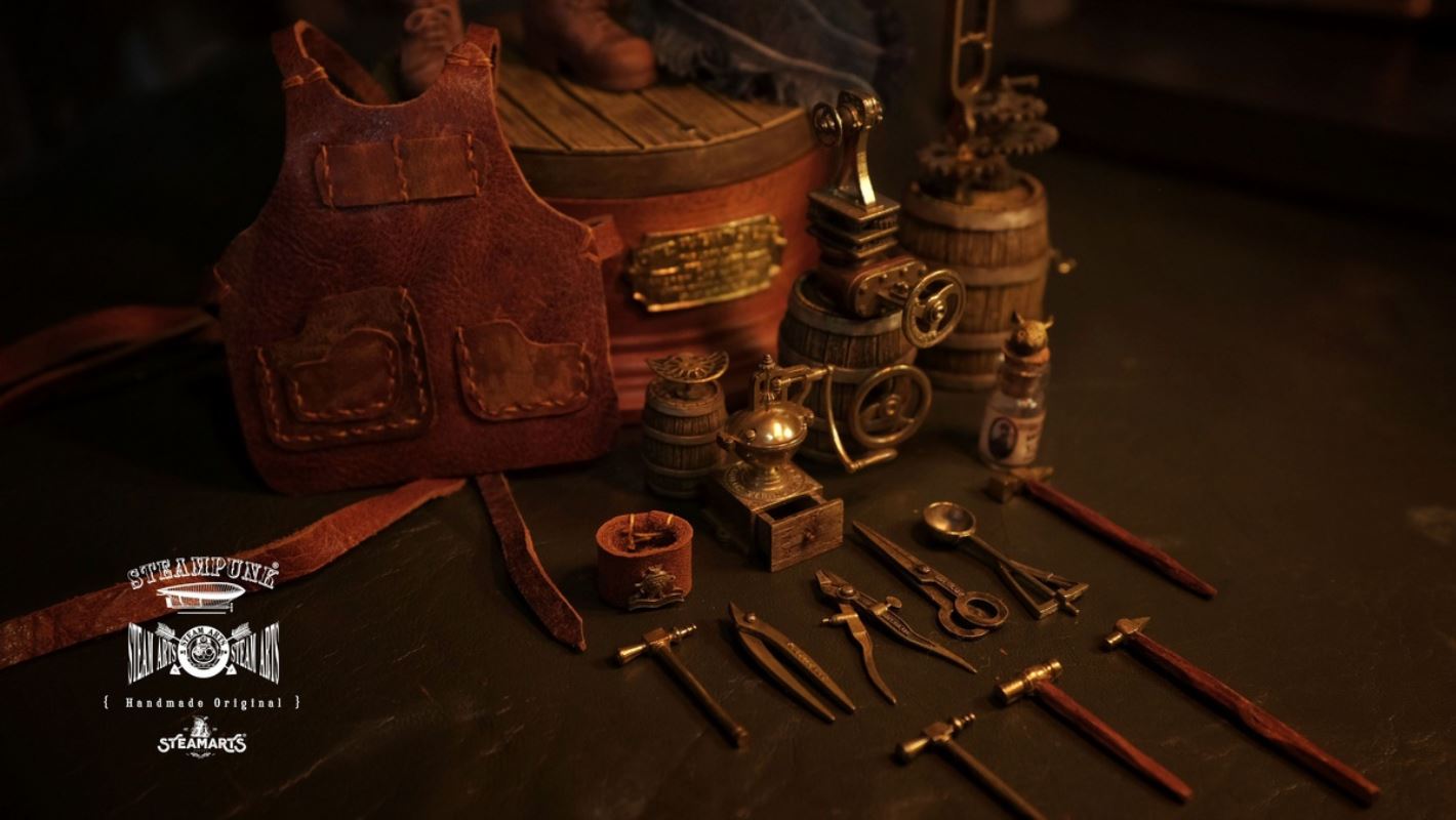 Mechanic No. 2 MR.BLUE Wool Felt Handmade