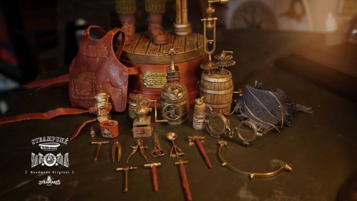 Mechanic No. 2 MR.BLUE Wool Felt Handmade