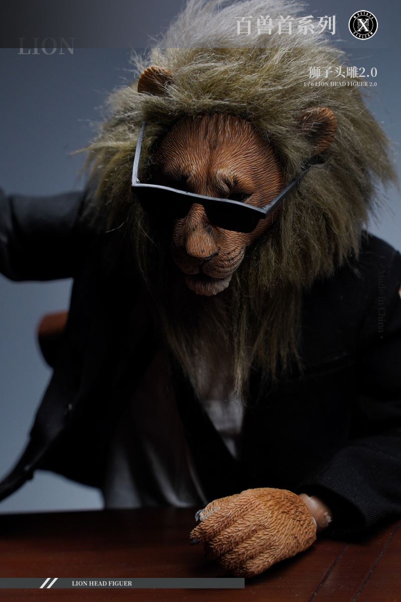 Lion Head Sculpture 2.0 (MS2302) 1/6