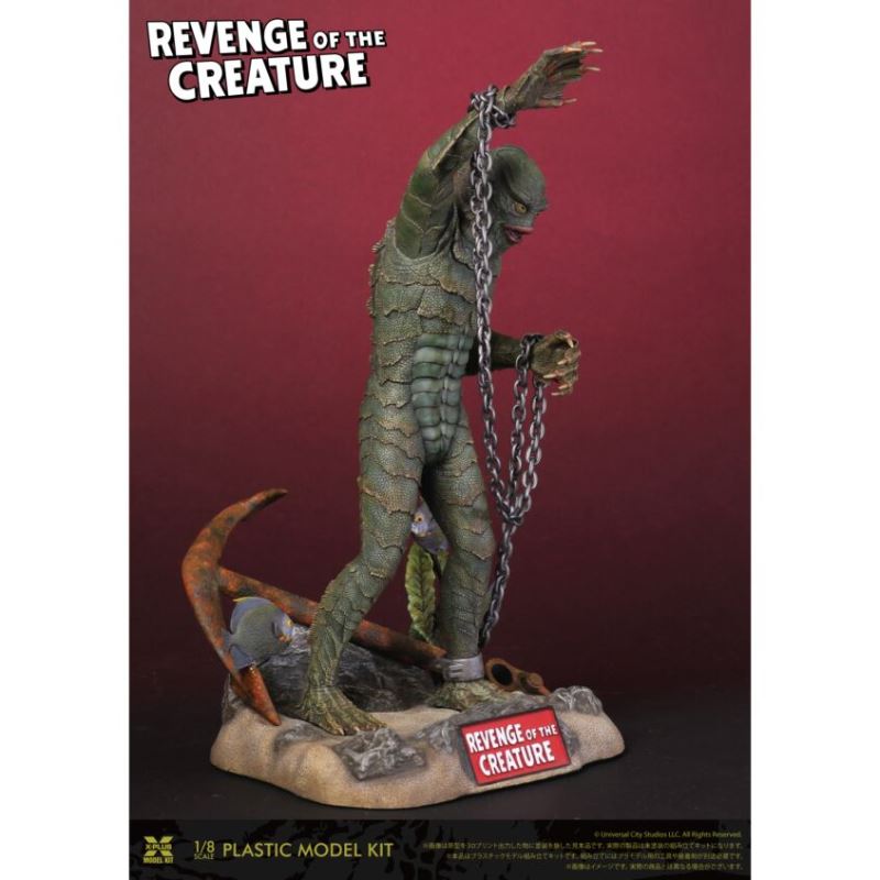 Half-fishman Revenge of the Creature Plastic Model Kit 1/8