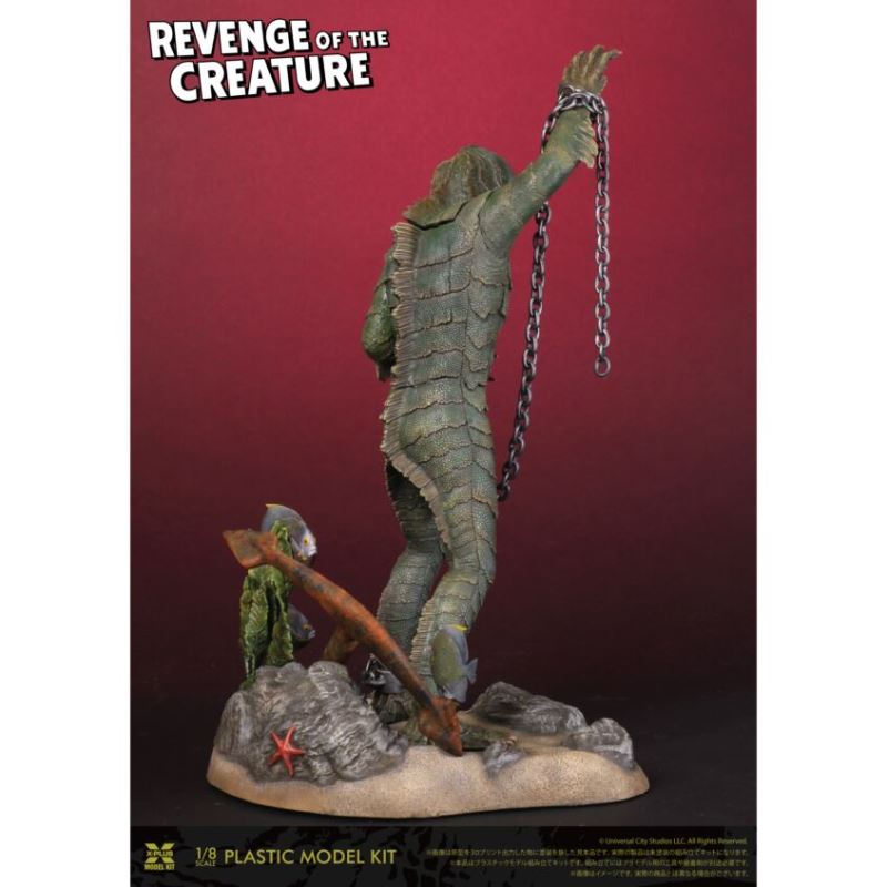 Half-fishman Revenge of the Creature Plastic Model Kit 1/8