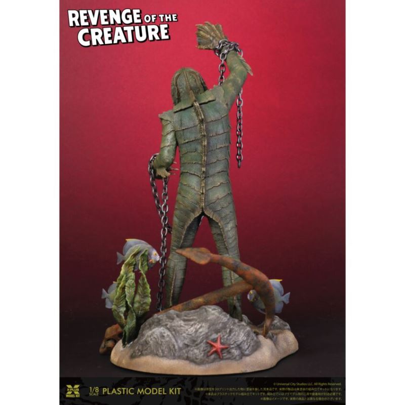 Half-fishman Revenge of the Creature Plastic Model Kit 1/8