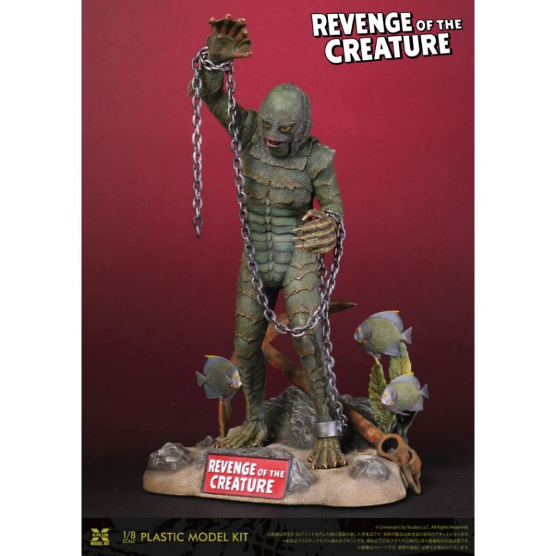 Half-fishman Revenge of the Creature Plastic Model Kit 1/8