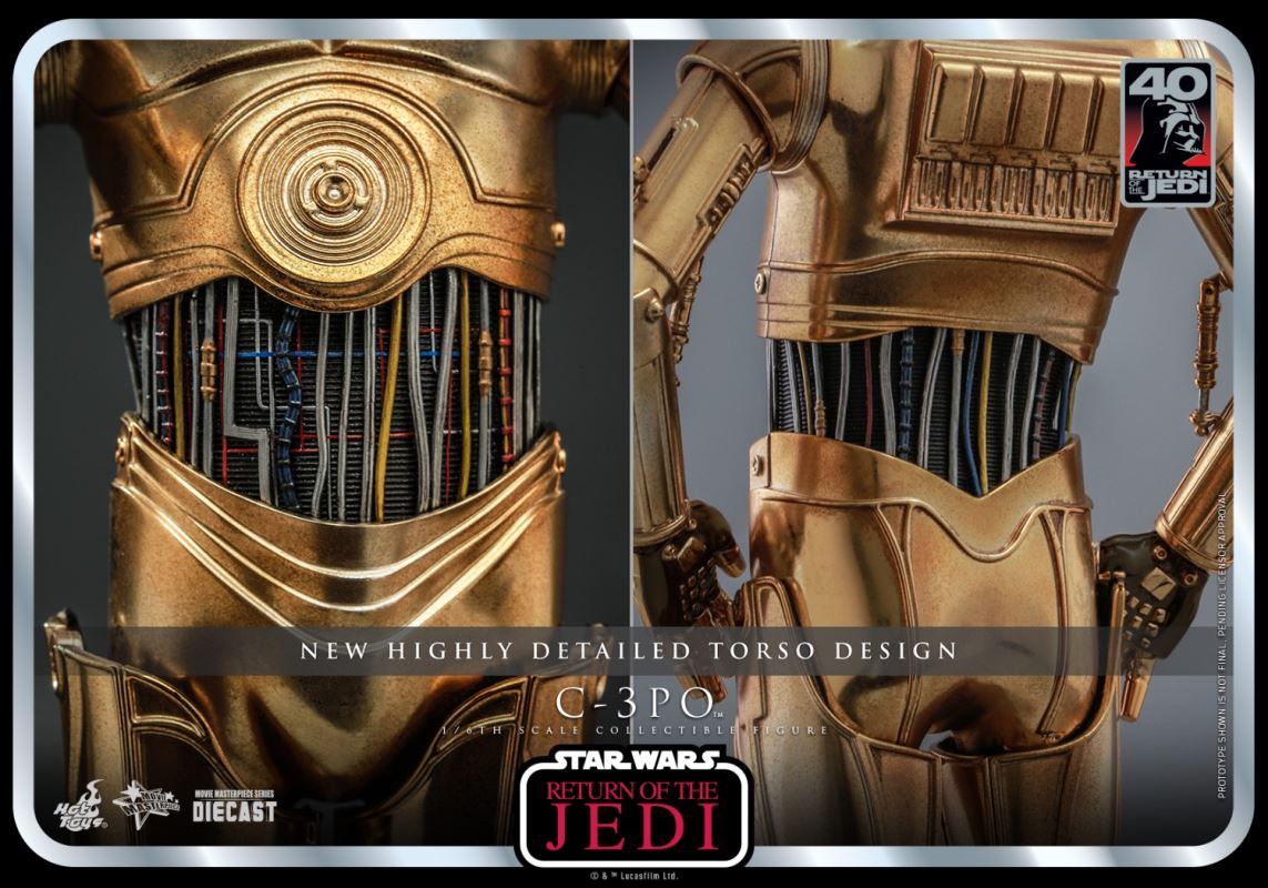 Star Wars 6: Return of the Jedi C-3PO 1/6