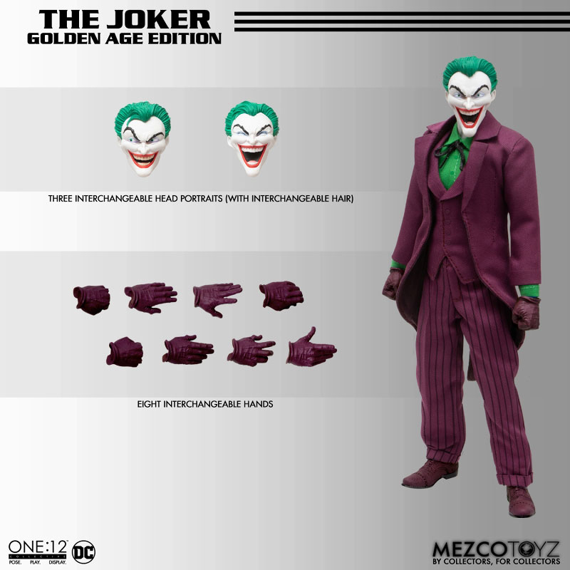 ONE:12 Collective DC Comics: Joker Golden Age Edition 1/12
