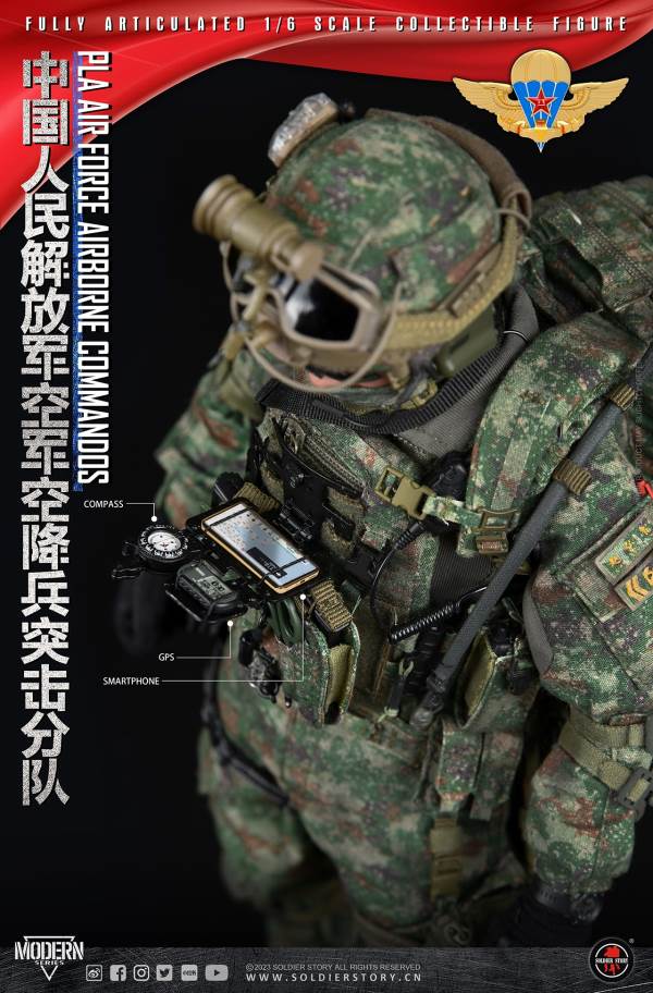 Chinese People's Liberation Army Air Force Airborne Assault Unit 1/6