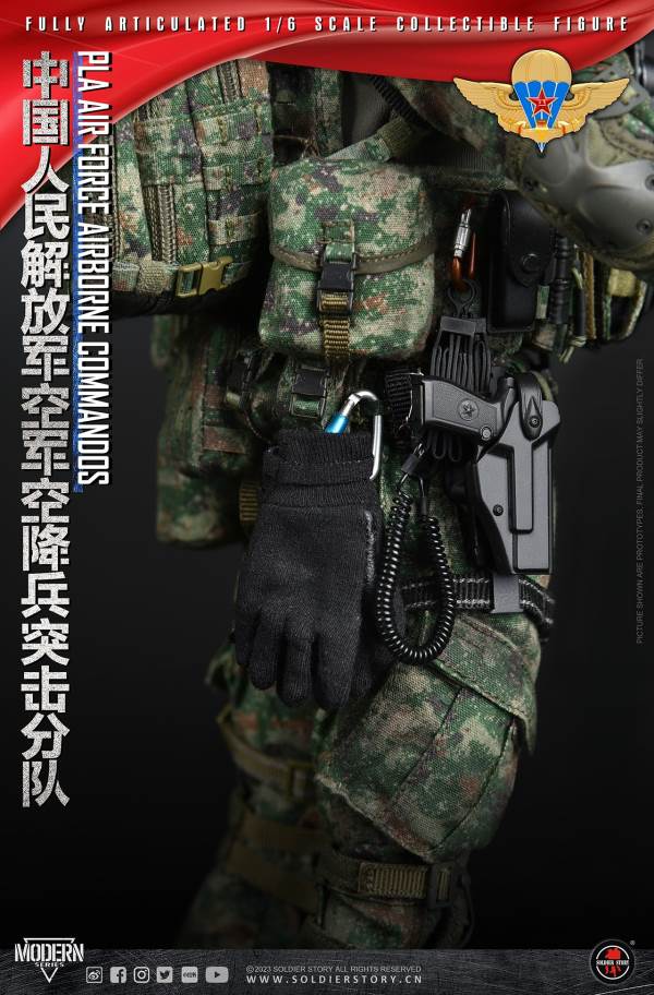 Chinese People's Liberation Army Air Force Airborne Assault Unit 1/6