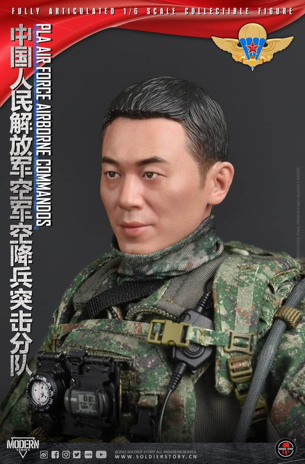 Chinese People's Liberation Army Air Force Airborne Assault Unit 1/6