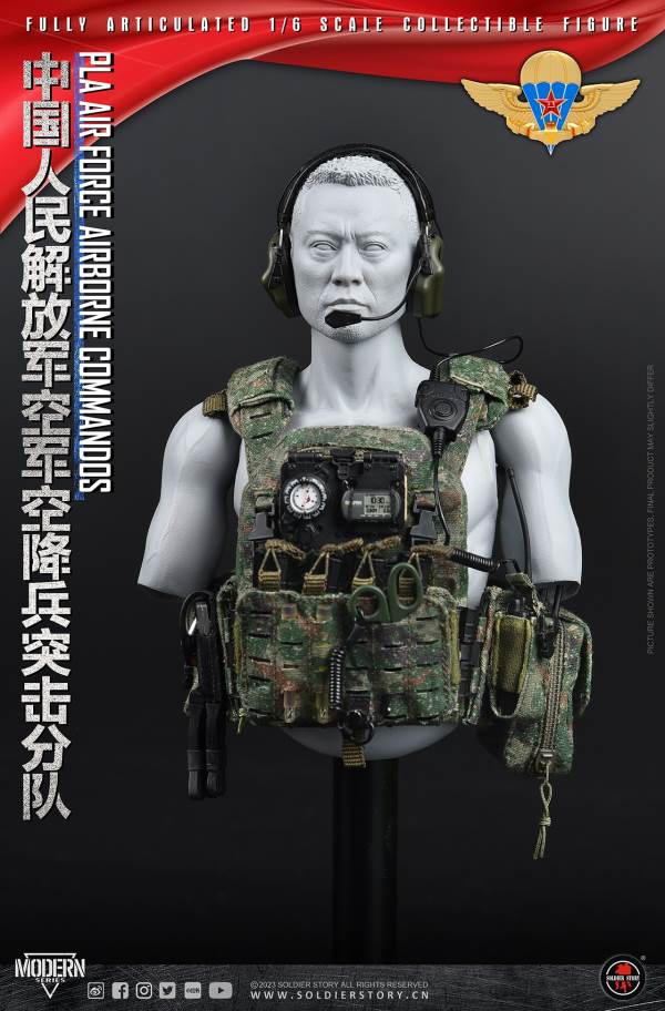 Chinese People's Liberation Army Air Force Airborne Assault Unit 1/6