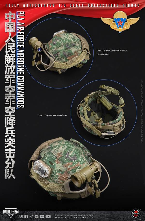 Chinese People's Liberation Army Air Force Airborne Assault Unit 1/6