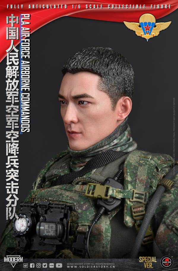 Chinese People's Liberation Army Air Force Airborne Assault Unit 1/6