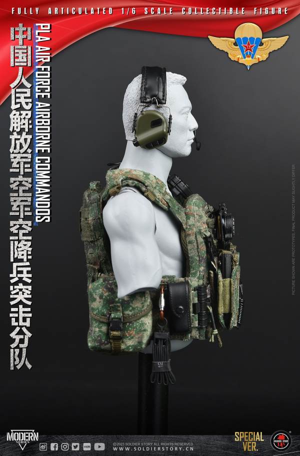 Chinese People's Liberation Army Air Force Airborne Assault Unit 1/6