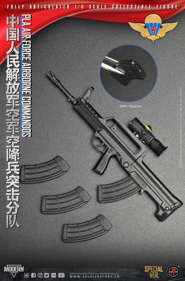 Chinese People's Liberation Army Air Force Airborne Assault Unit 1/6