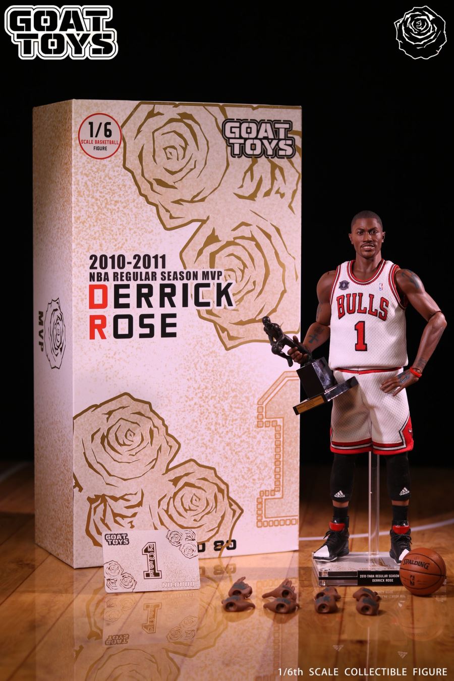 NBA Chicago Bulls Rose MVP Set 1/6