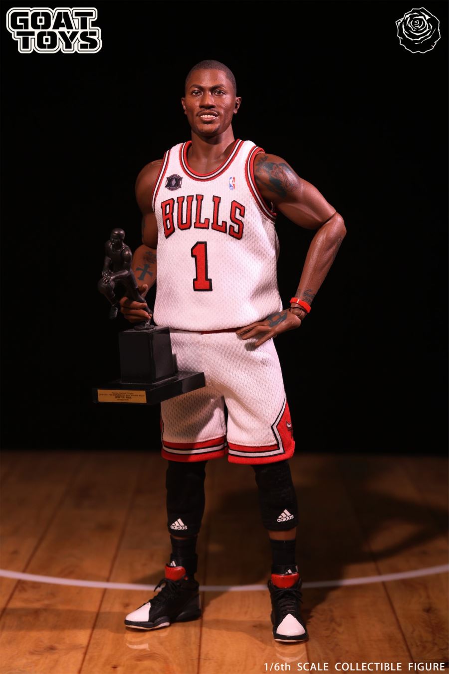 NBA Chicago Bulls Rose MVP Set 1/6