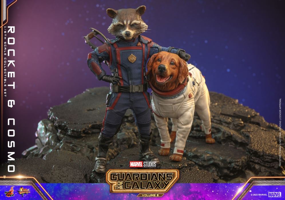 Guardians of the Galaxy 3 - Rocket and Cosmo Collectible Set 1/6