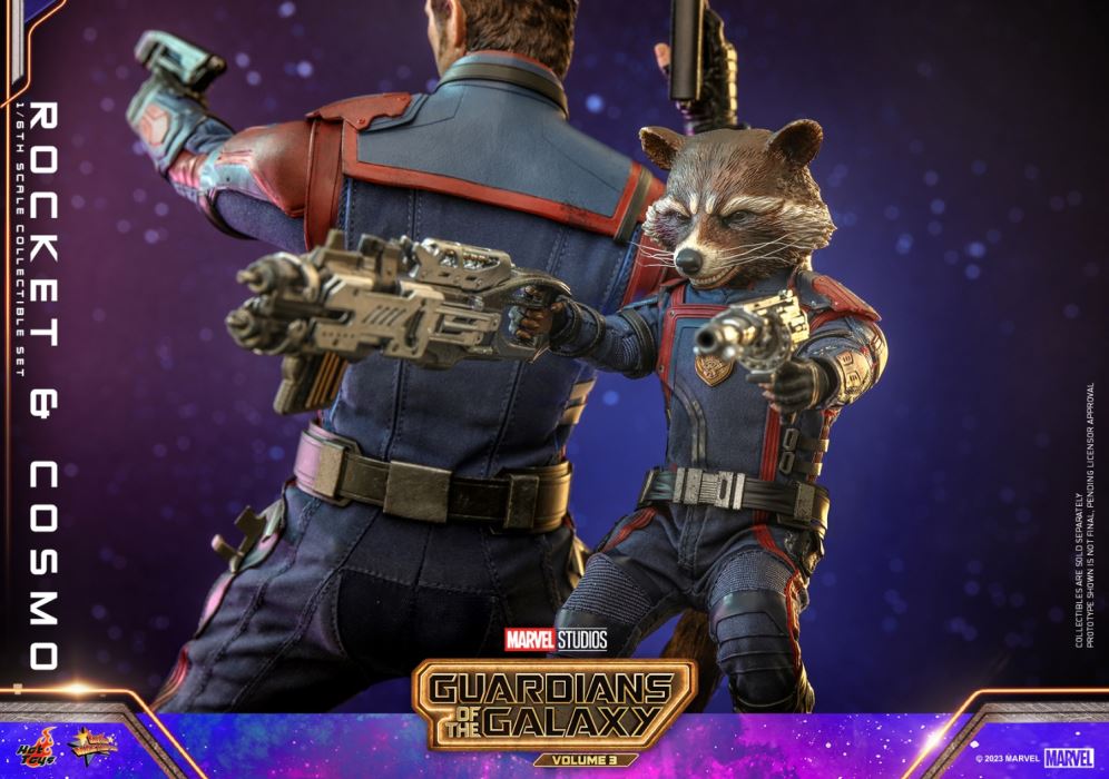 Guardians of the Galaxy 3 - Rocket and Cosmo Collectible Set 1/6