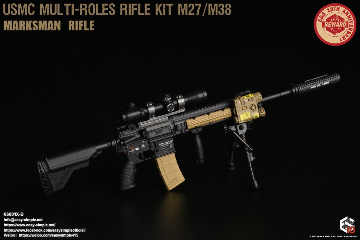 MULTI-ROLES RIFLE KIT M27/M38 1/6