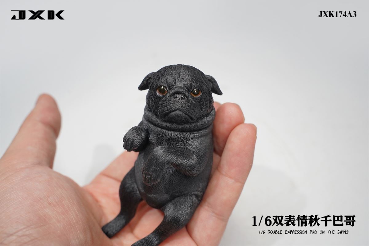 Pug On The Swing 1/6