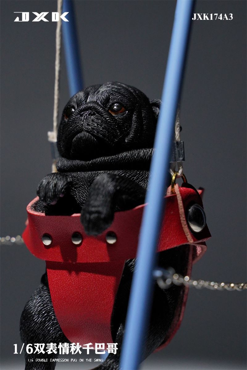 Pug On The Swing 1/6