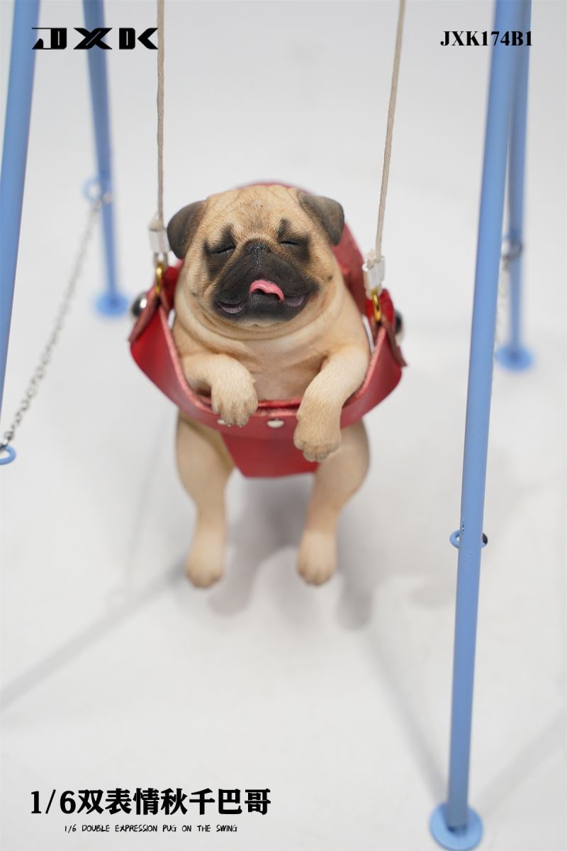 Pug On The Swing 1/6